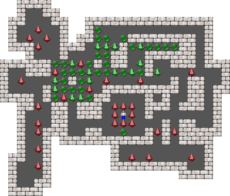 Сокобан Monry and Panda Arranged уровень 48